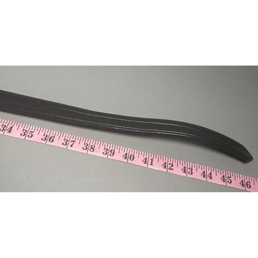 Men's‎ Black Leather Belt 8201 Size 42